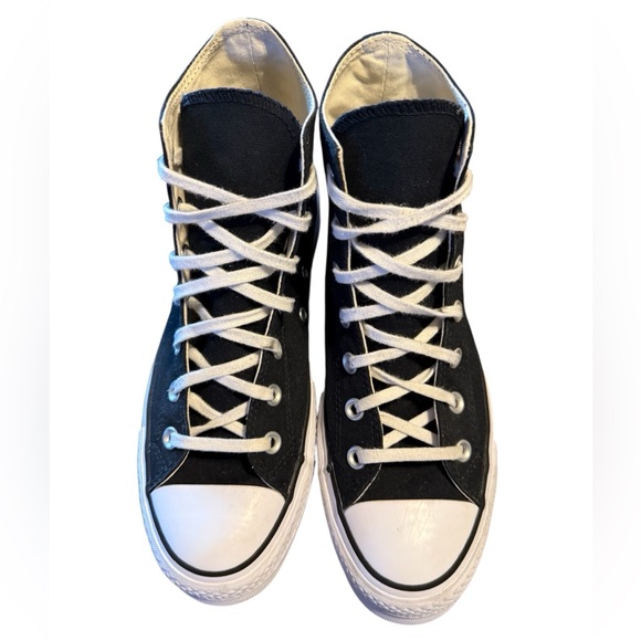 Converse Chuck Taylor Black High-Top Sneakers for Women - Picture 3 of 10